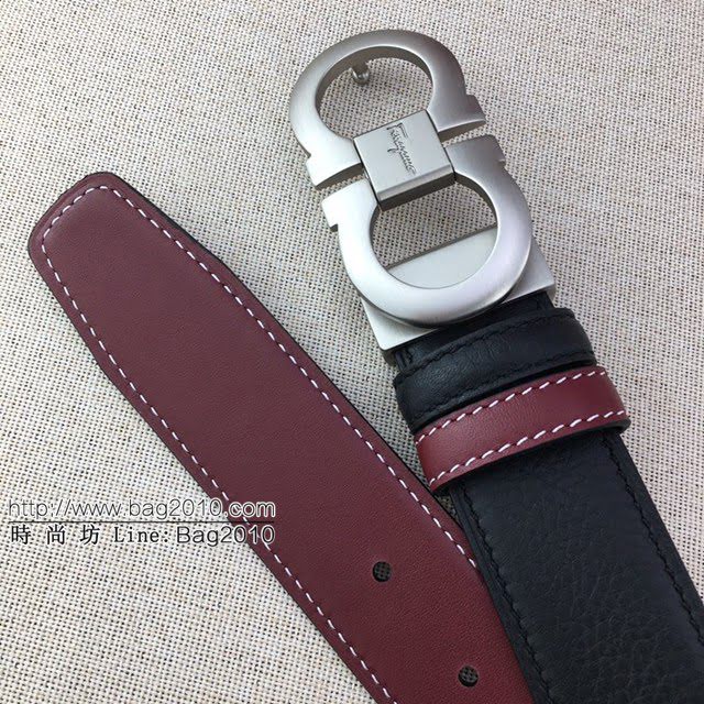 菲拉格慕男士皮帶 Ferragamo雙面牛皮腰帶  jjp1705